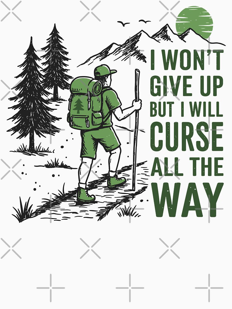 Hiking Funny Hiker Adventure by RareBunny
