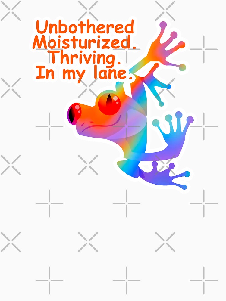 Unbothered. Moisturized. Thriving. In my lane. by ammies-art-shop