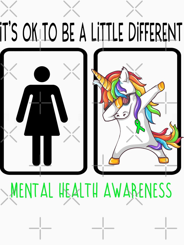 Mental Health Awareness - It's Ok To Be A Little Different by ArangoaStore