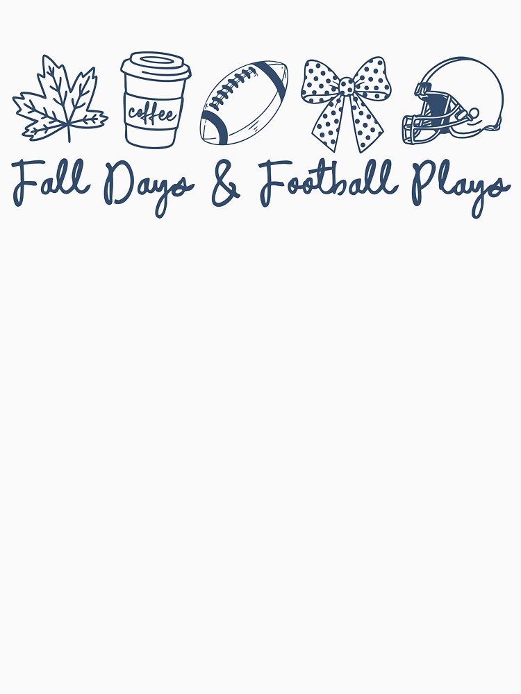 Fall Days And Football Plays by chizuneart