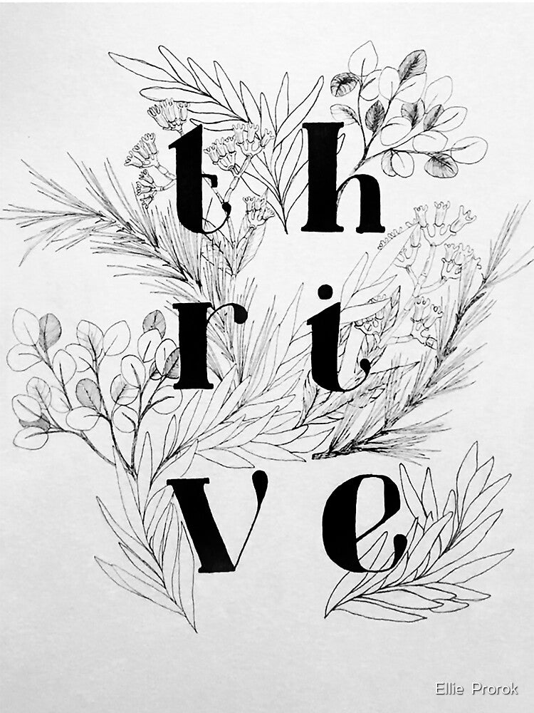 Thrive Illustration by Ellie  Prorok