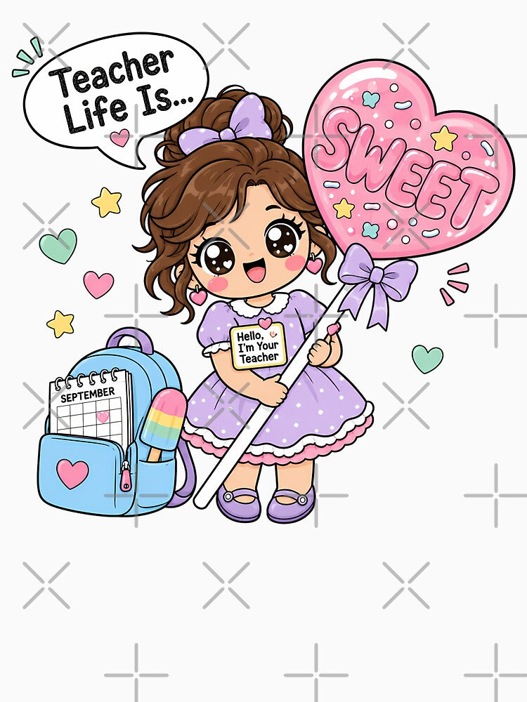 Sweet Kawaii Teacher Life Back To School Teacher Appreciation by chattsuede
