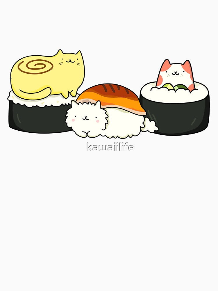 Kawaii Cat Sushi by kawaiilife