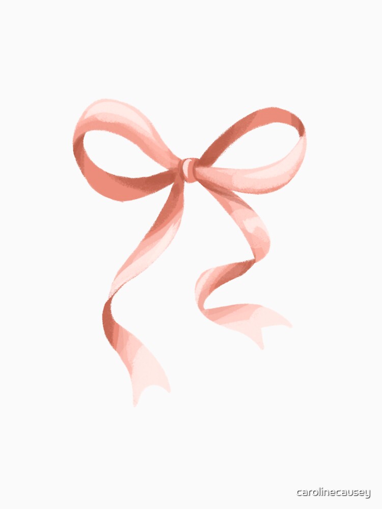 Pink Bow by carolinecausey
