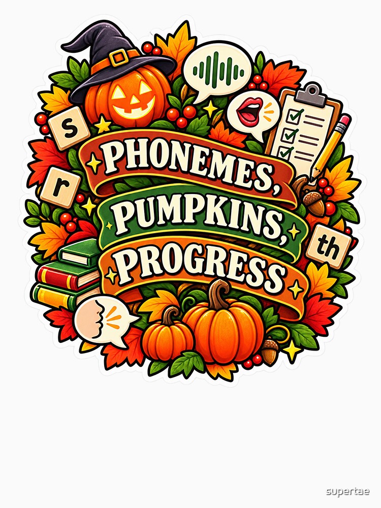 Phonemes, Pumpkins, Progress Speech Therapy by supertae