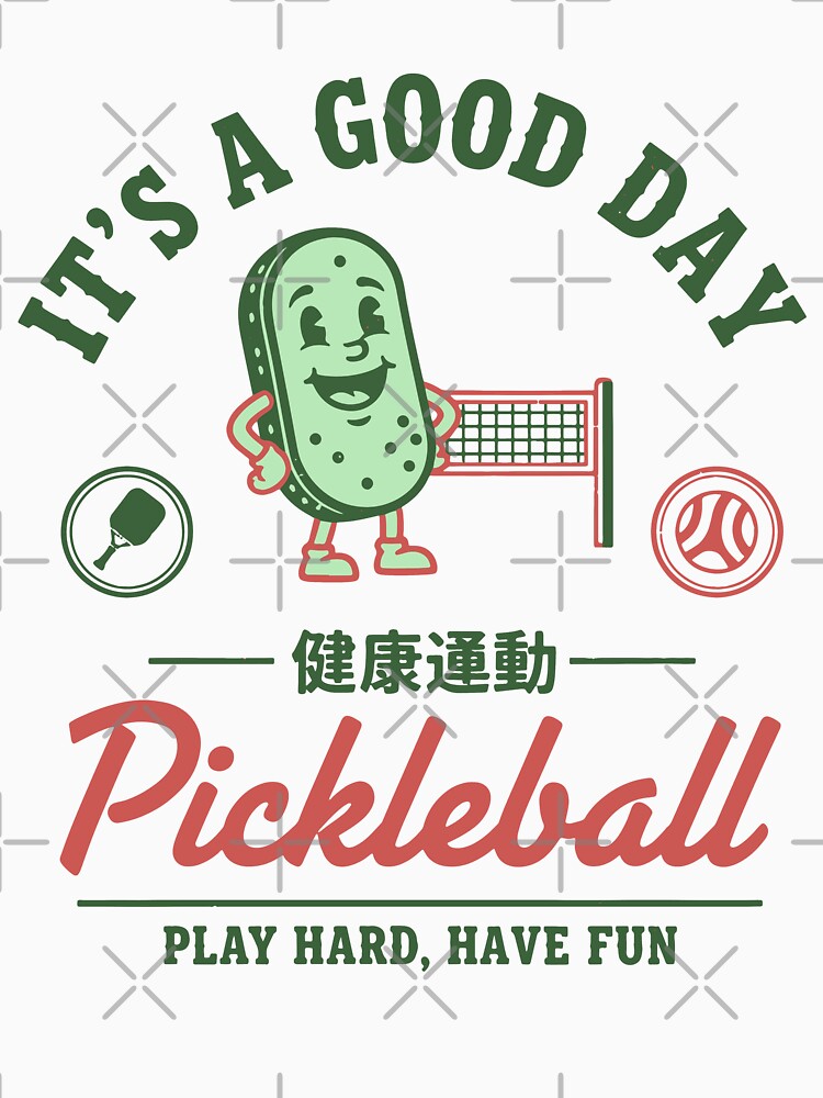 Pickleball Funny Player Love Pickleball Court by LuminOrb