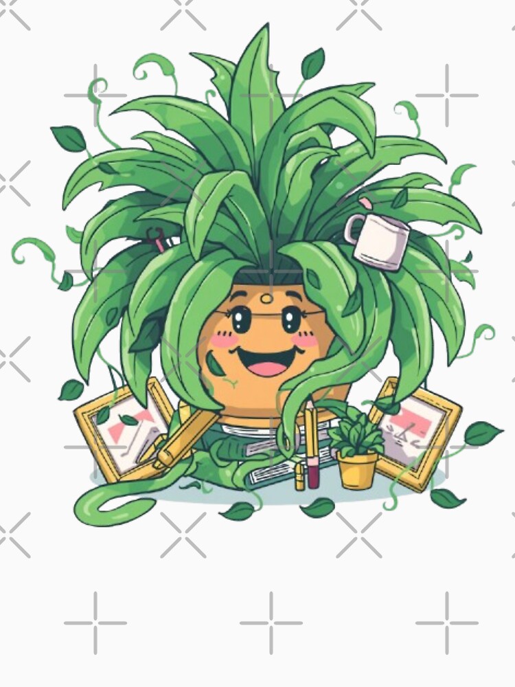 Chaotic Plant Sticker | Funny Plant Lover Kawaii Design by Stylestickers55