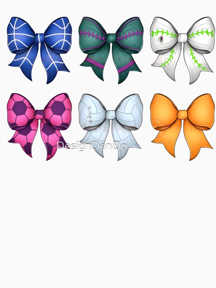 Sports Coquette Bow, Game Day by DesignDenDo ⭐⭐⭐⭐⭐