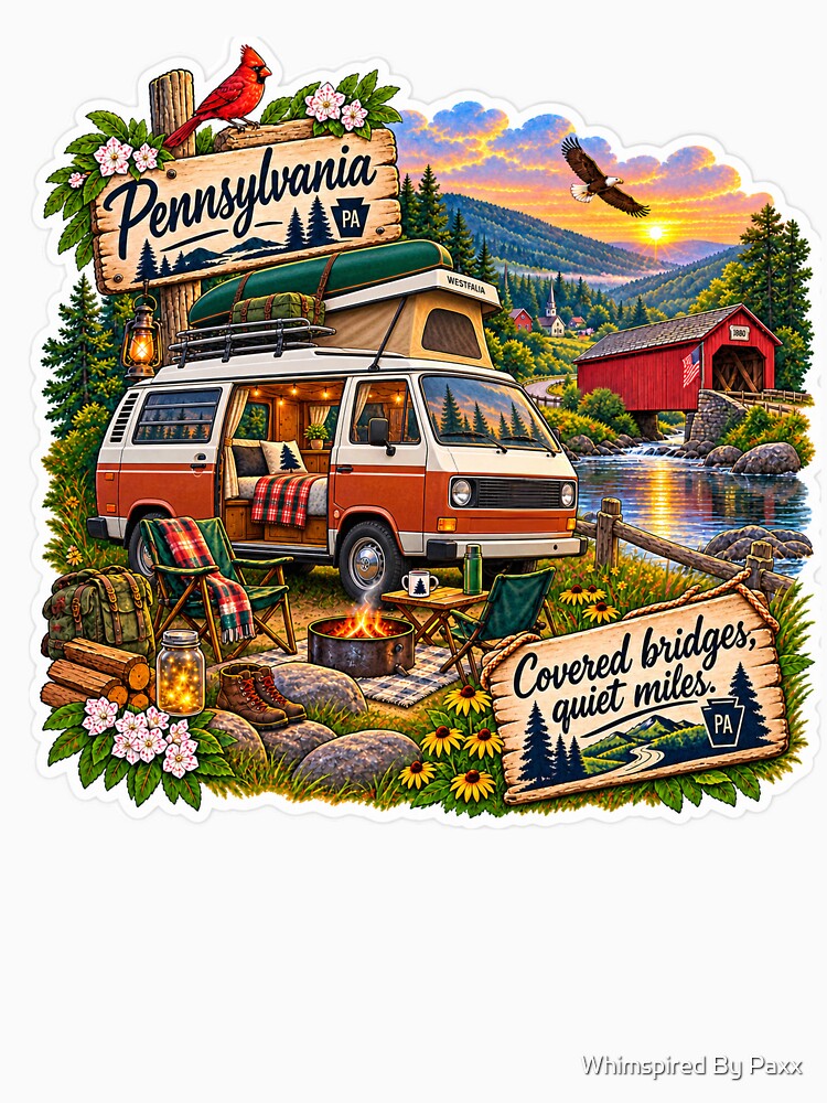 Pennsylvania Van Life by Whimspired By Paxx