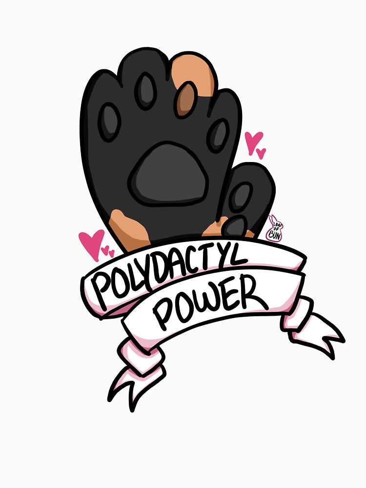 POLYDACTYL POWER - tortoiseshell by laynedoll