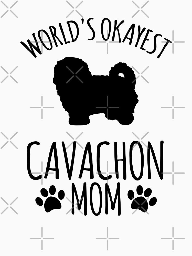 Worlds Okayest Cavachon Mom - Dog Mom by kindxinn