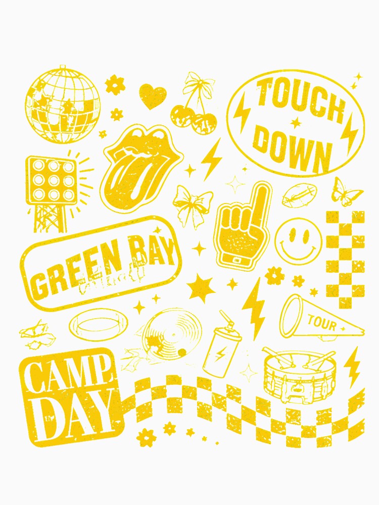 Retro Football Game Day Collage Design by julyagordner
