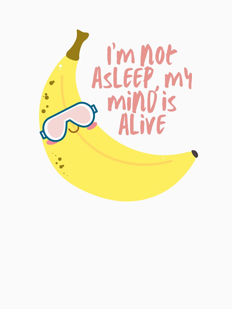 My Mind is Alive Taylor Banana by Little Owlet Art