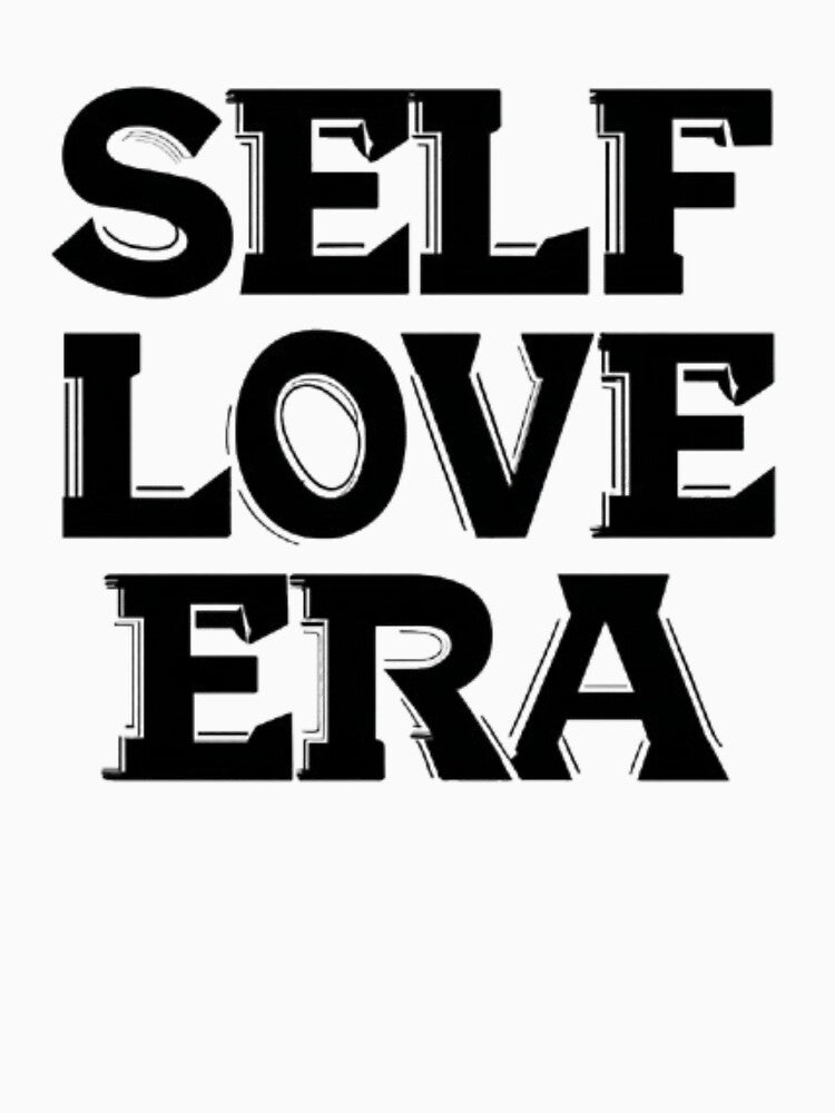 Self Love Era – Minimal Motivational Quote Design by AlexLineArt