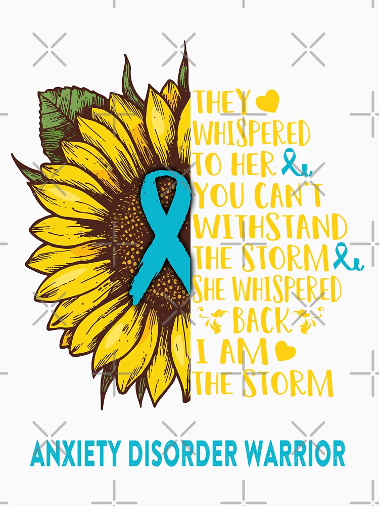 Anxiety Disorder Warrior - I AM THE STORM by EdithShop59