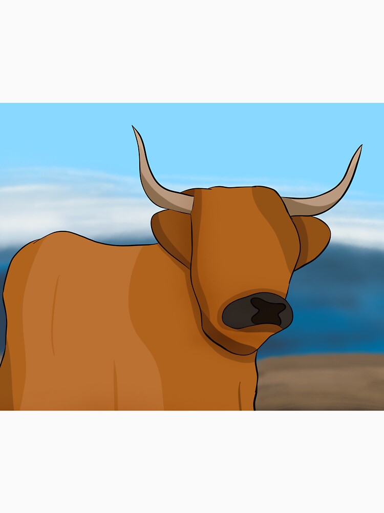 Highland cow by TKcreative