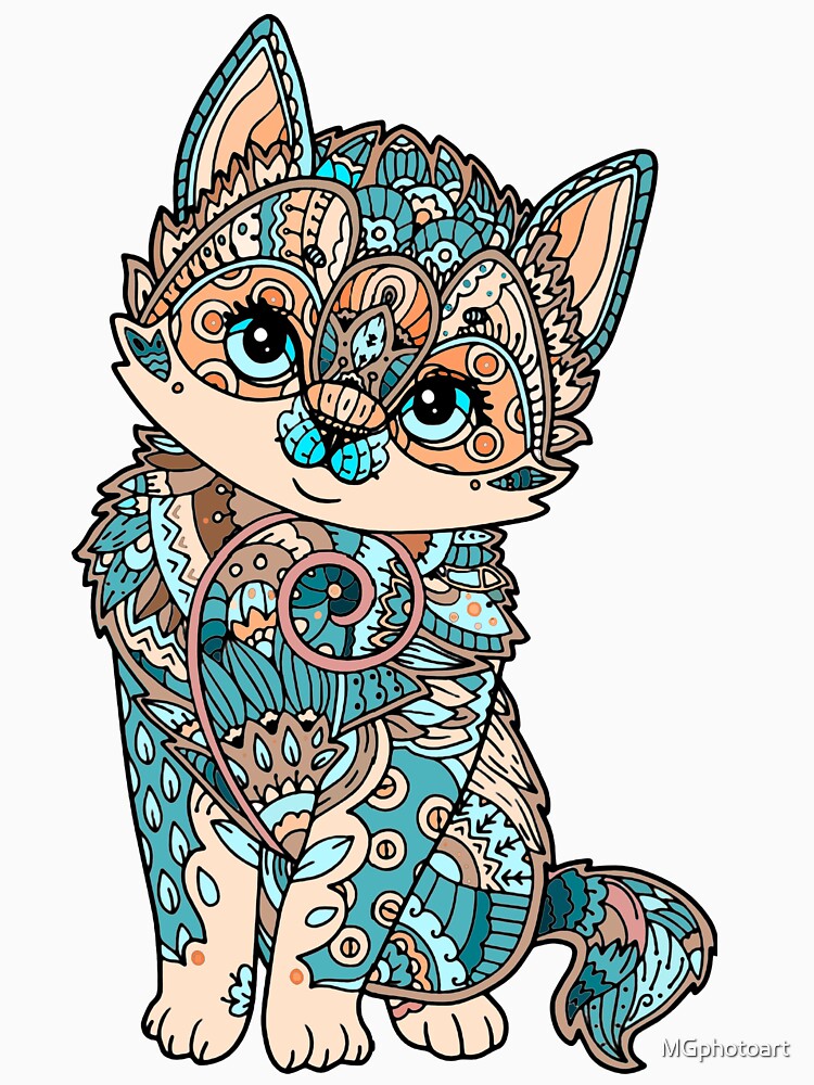 KITTEN MANDALA by MGphotoart