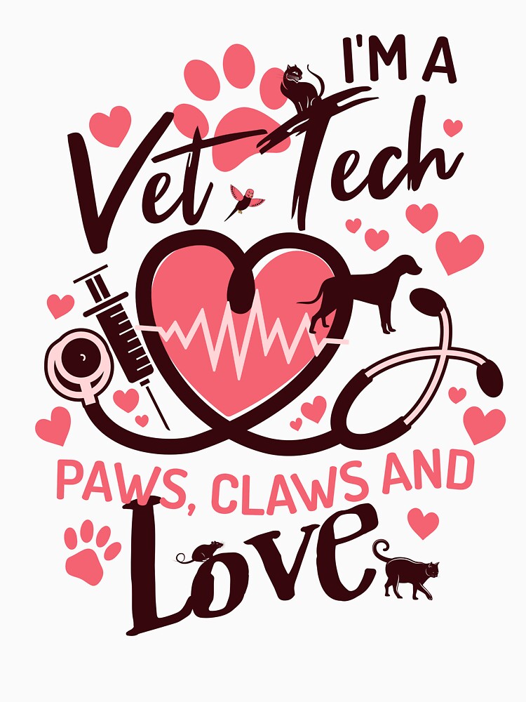 Vet Tech by Tyloke-T-shirts
