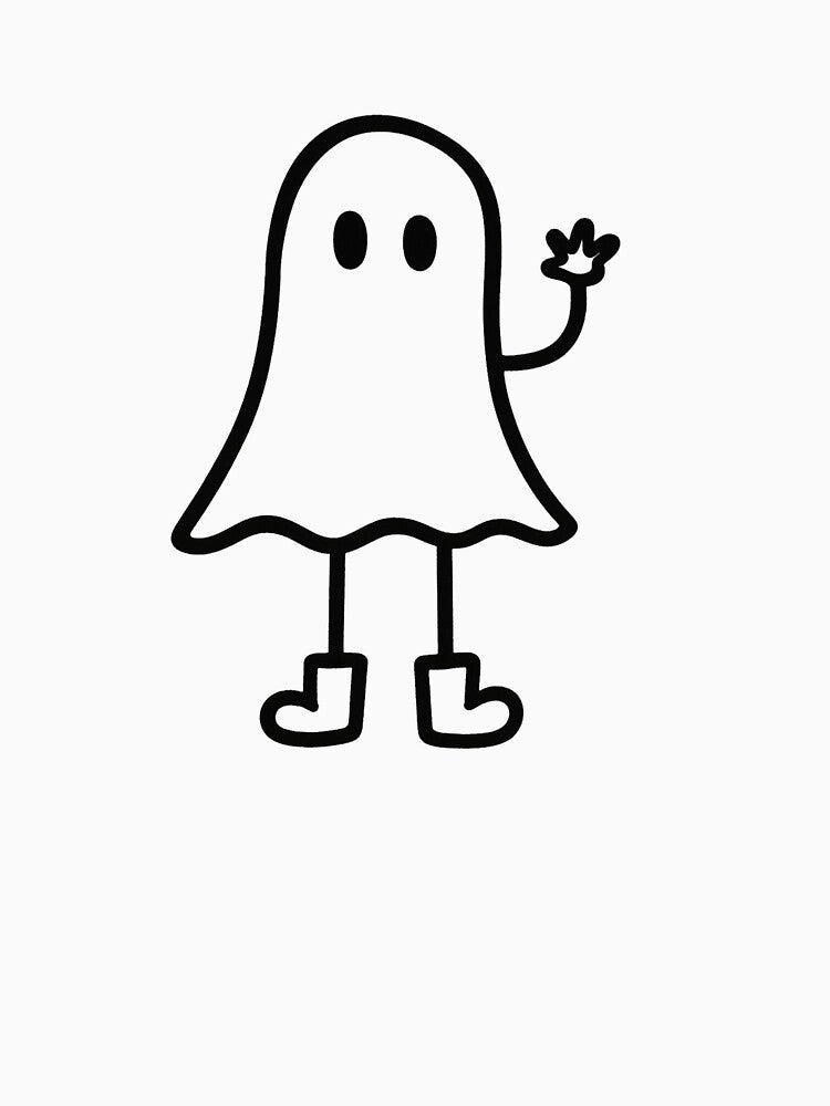 Ghost in Boots Says Hi by Wildeinator