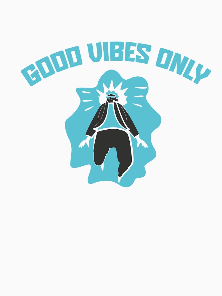 Good Vibes Only Minimalist Positive Vibes Illustration by beboplab