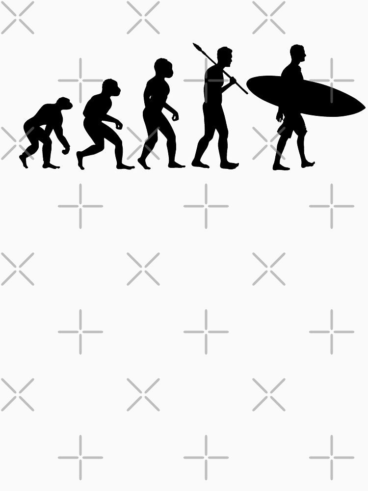 Surfing Evolution by DinuApparel
