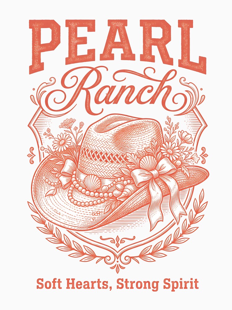 Pearl Ranch – Coastal Cowgirl Cowboy Hat Design by Sea Gem