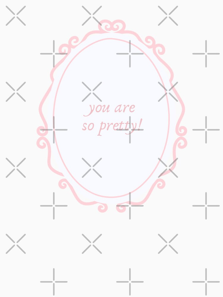 coquette affirmation mirror cute aesthetic by renmei-studios