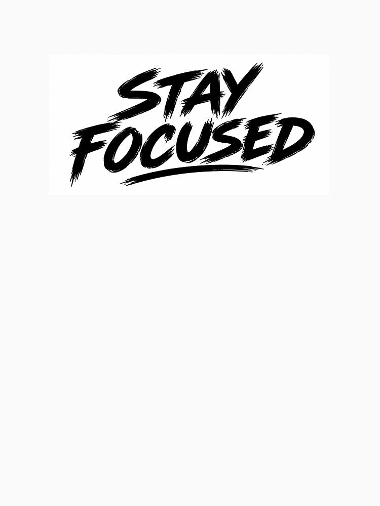 STAY FOCUSED || GYM MOTIVATION WEAR by Grind era