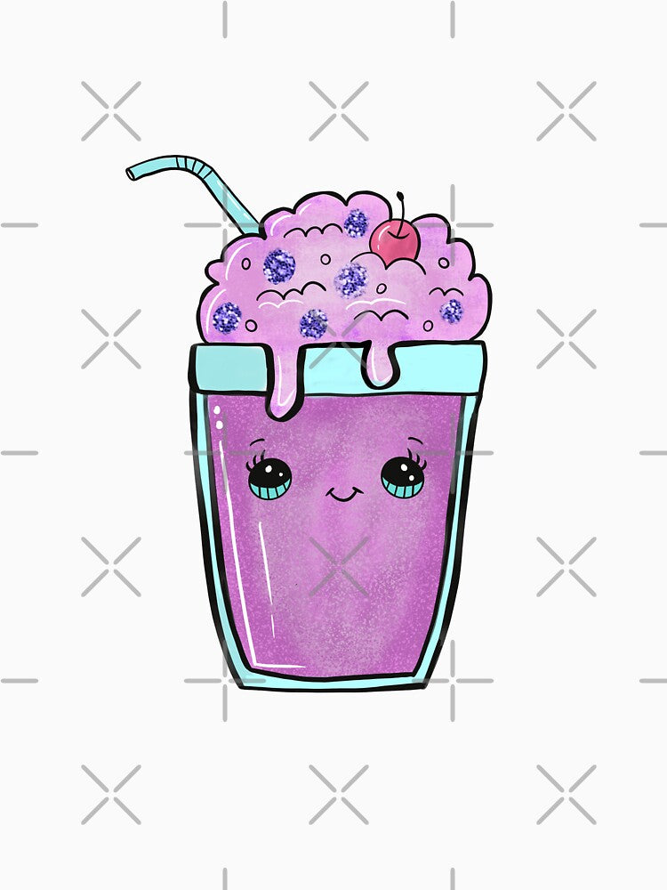 Cute Kawaii Milkshake by HelArt