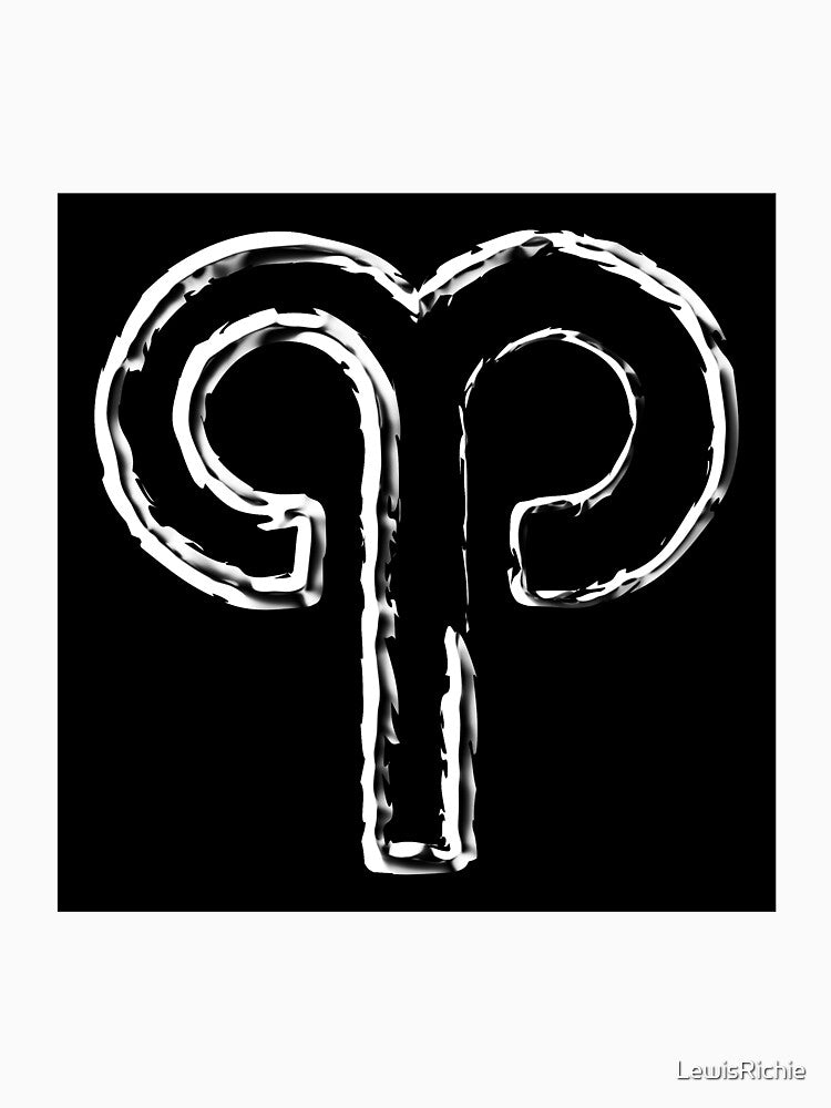 Aries zodiac sign metallic style by LewisRichie