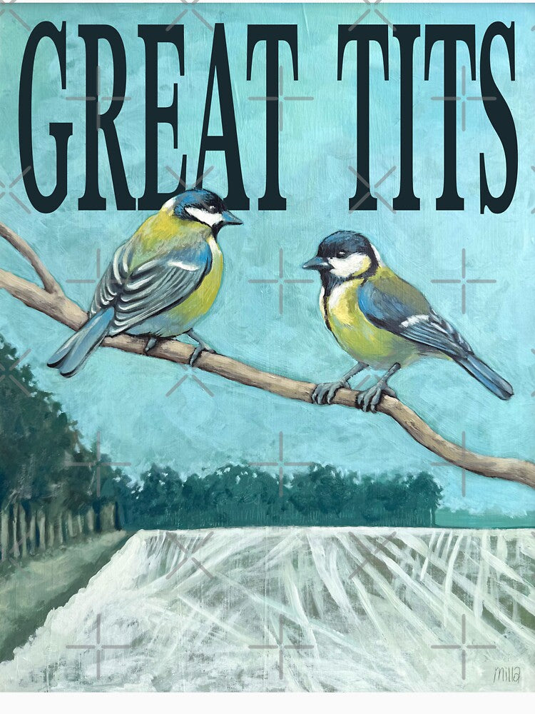 Great Tits Birds by millabadilla