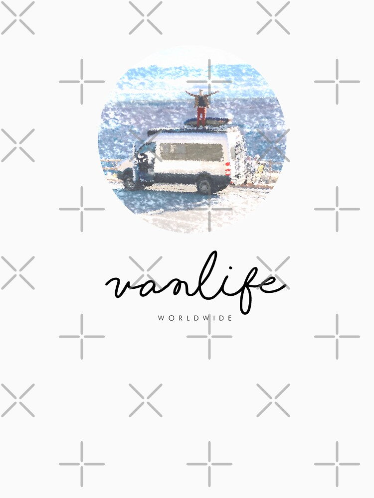 VAN LIFE CIRCLE - MAN UP TO CAR - VAN CAR - WORLDWIDE by Tropical Blood