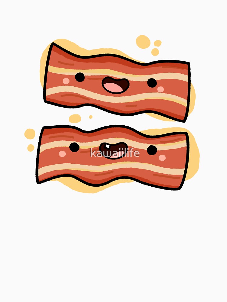 Kawaii Fried Bacon Buddies by kawaiilife