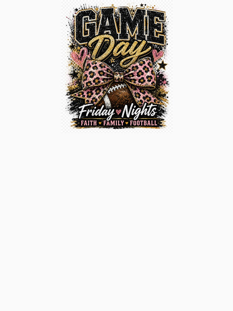Game day Friday nights/people football/Faith family football shirt by LamesaFanShop