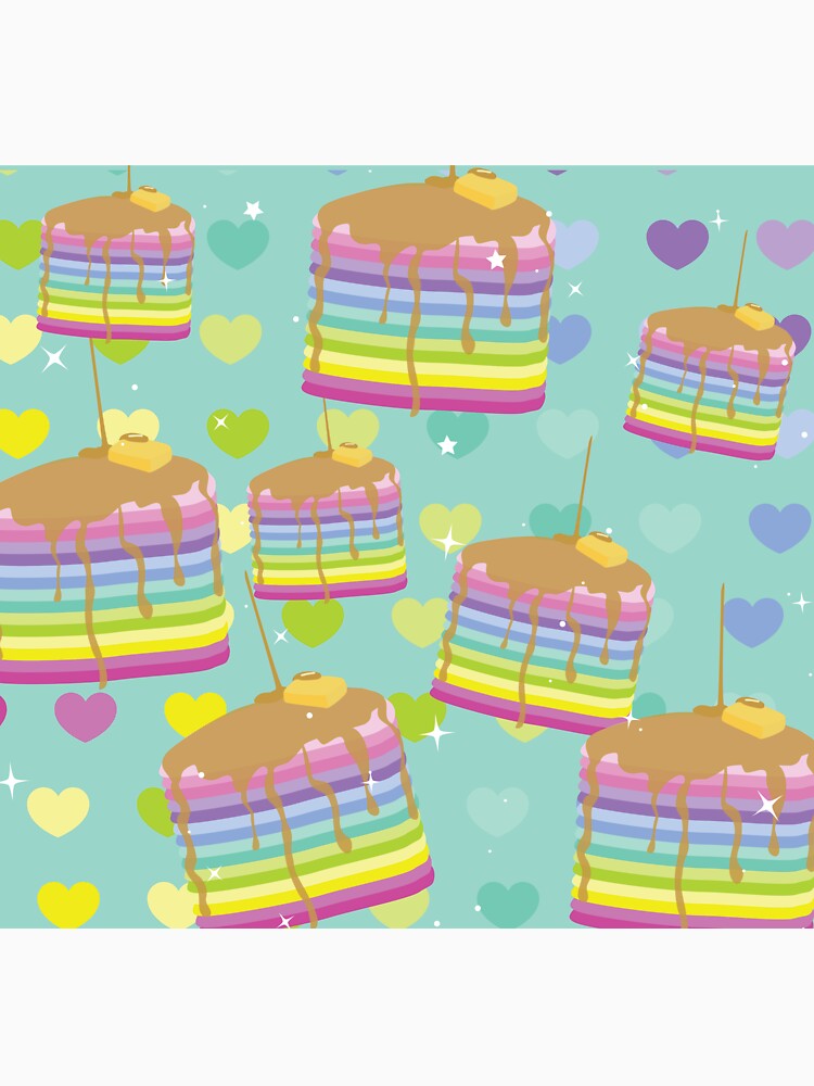 Rainbow Pancakes by lalalauren429