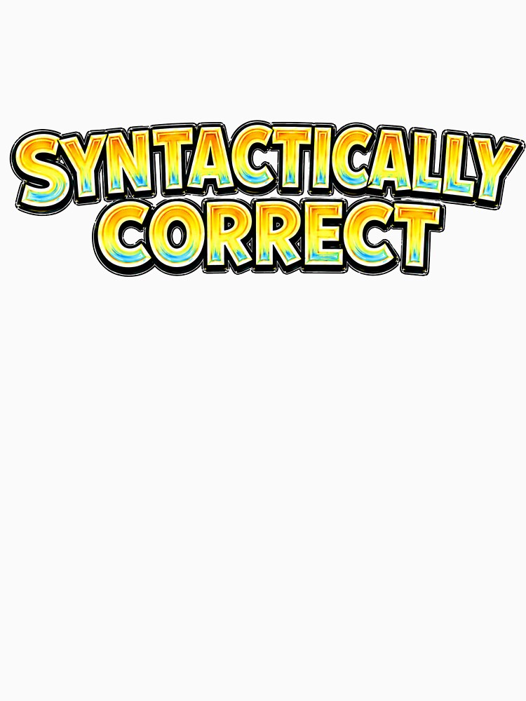 SYNTACTICALLY CORRECT Funny Programmer Typography by Mac Sketches
