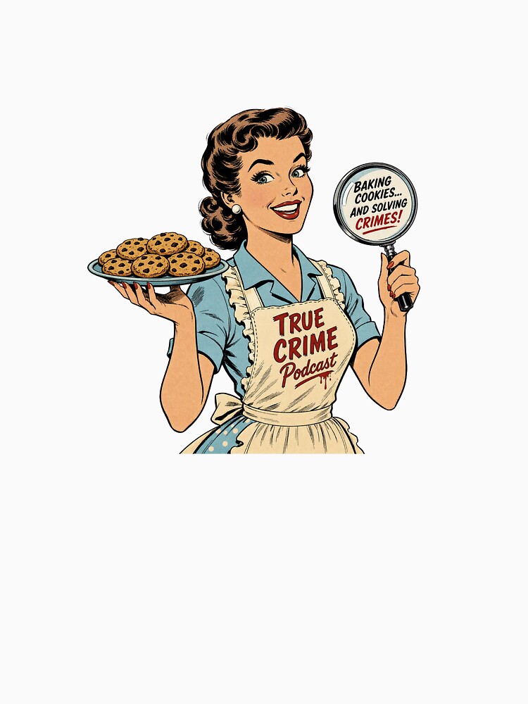 Baking Cookies And Solving Crimes Retro True Crime Podcast by CoolCrazyChaos