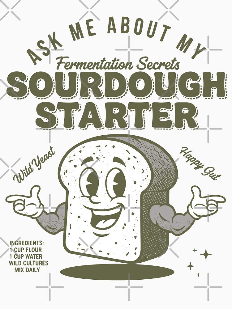 sourdough Starter Bread Baking Baker Sourdough by LuminOrb