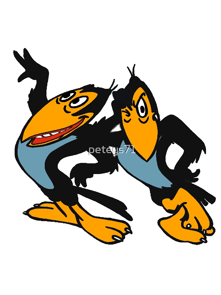 Heckle and Jeckle magpies classic shirt by peteys71 Unisex