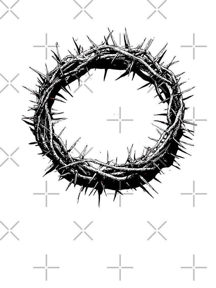 Crown of Thorns – Warning Wire Halo Emblem by Alphakenon