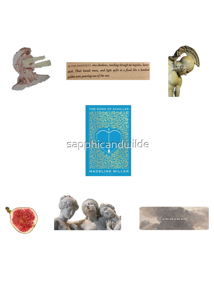 The song of Achilles sticker pack by sapphicandwilde