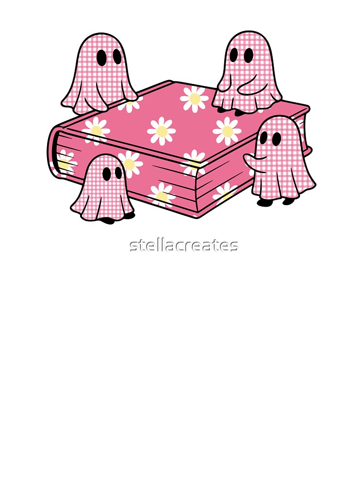 Ghosts and floral book by stellacreates