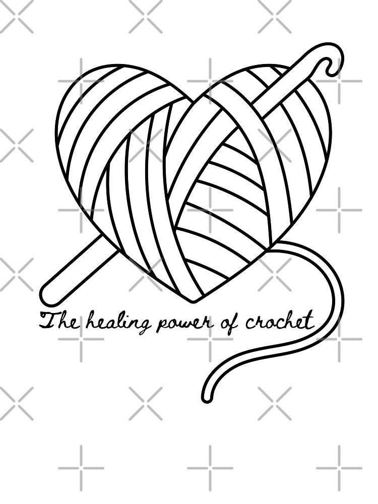 The healing power of crochet by BYrslf Wear