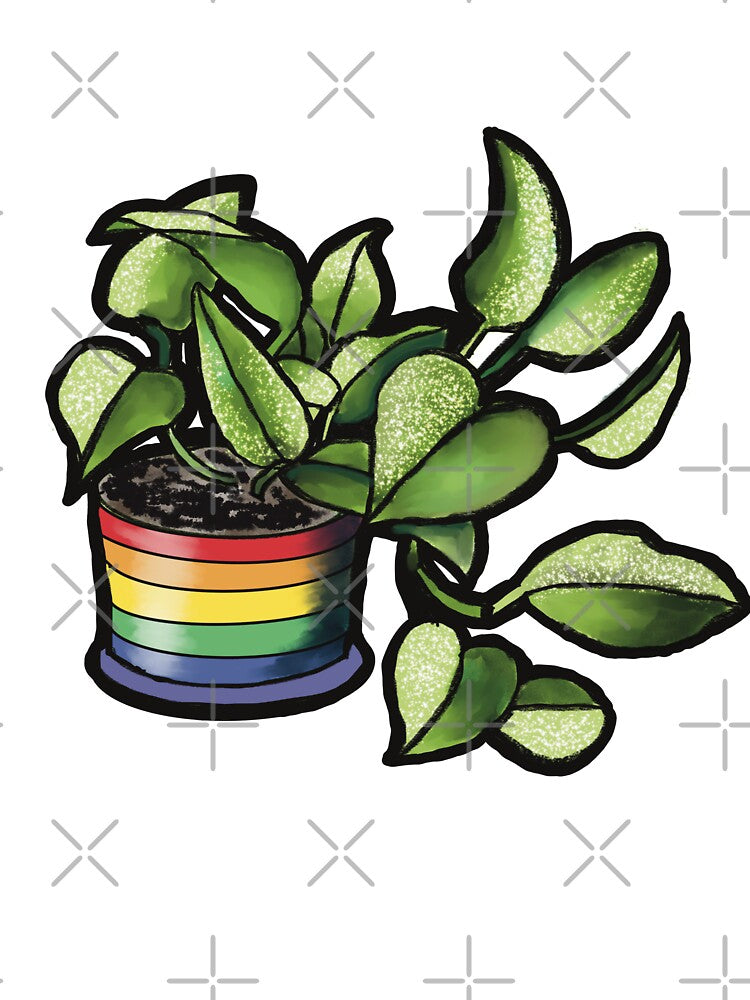 Pride Pothos by DoodlesByKy