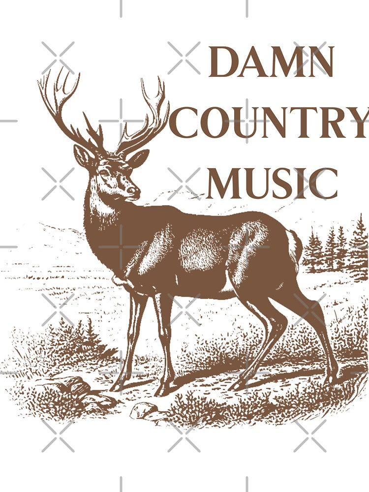 Damn Country Music Design by Graphics by Georgia