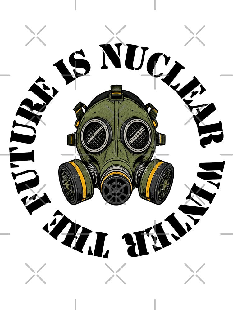 Nuclear Winter Gas Mask Vintage Distopian by Biriba+55