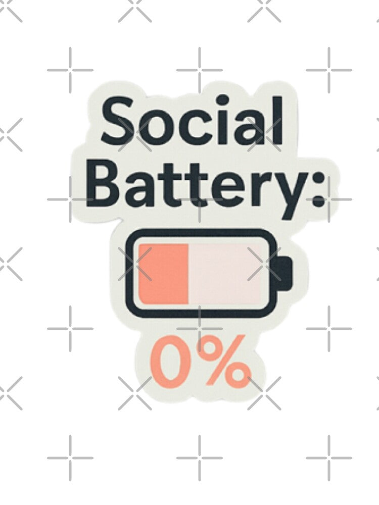 Social Battery: 0% by Mkorey1