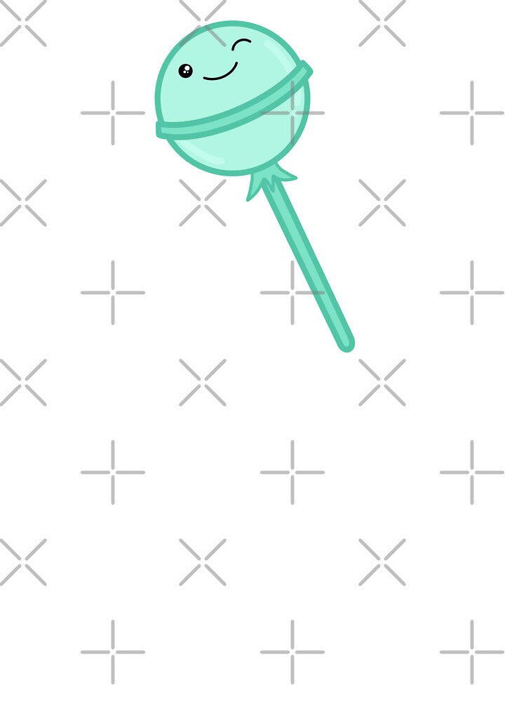 seafoam green kawaii lolly <3 by Jenna Gardner