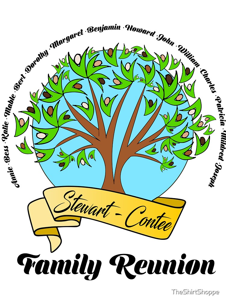 Stewart-Contee Family Reunion by TheShirtShoppe
