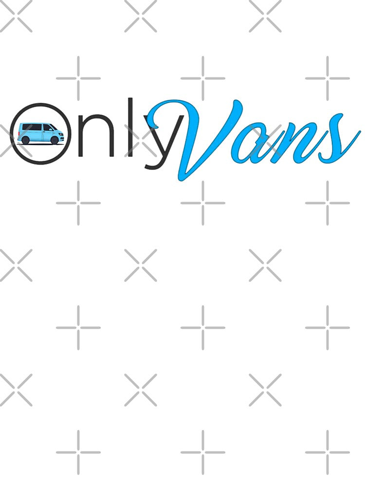 OnlyVans Funny Sticker | Van Life Decal | Car Enthusiast Meme | Van Lover Gift | Aesthetic Vehicle Vinyl Sticker by Customprinthub1